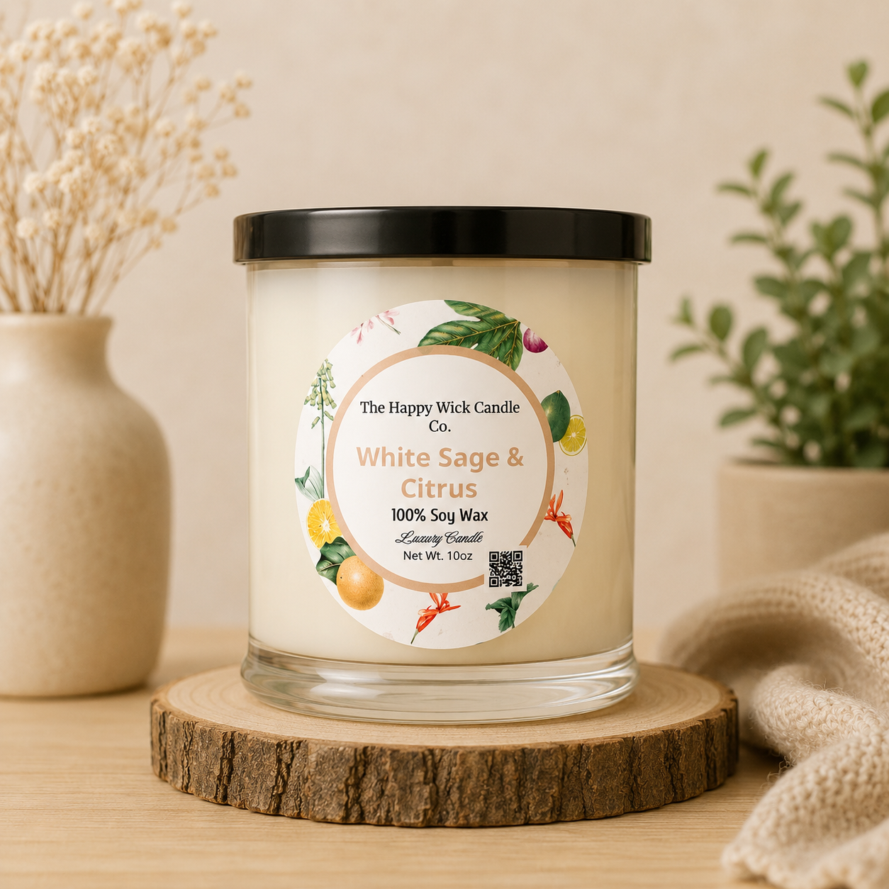 White Sage & Citrus Candle
