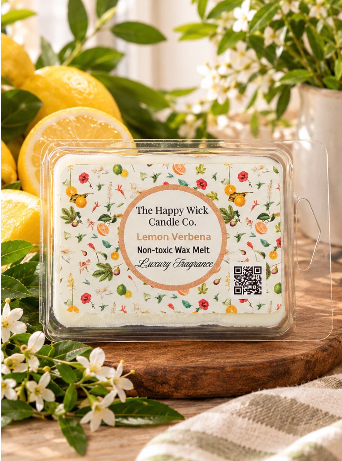 Lemon Verbena Wax Cubes