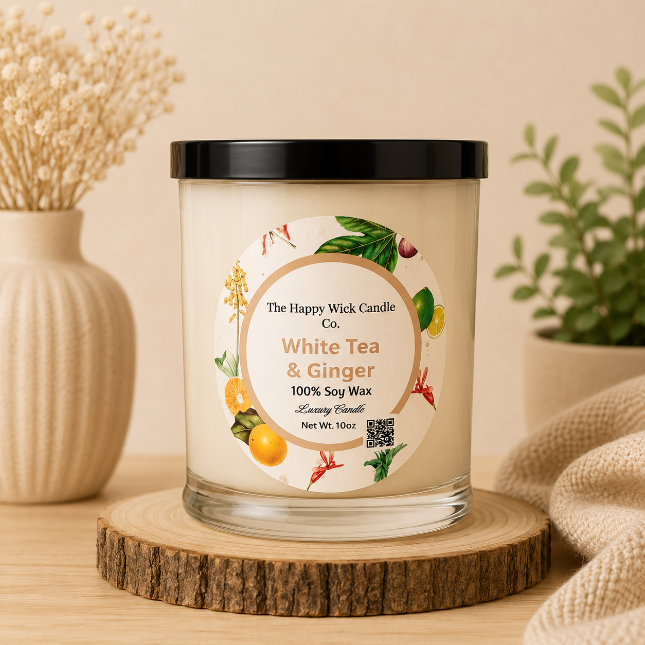 White Tea & Ginger Candle