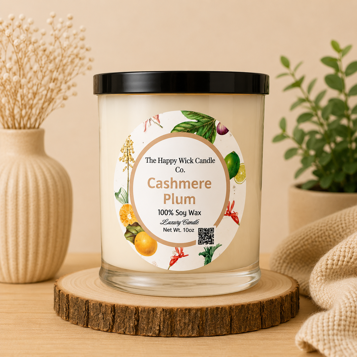 Cashmere Plum Candle