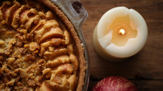 Apples and Maple Bourbon Candle